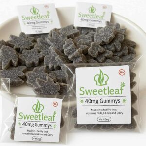 40mg Small Leaf Gummies