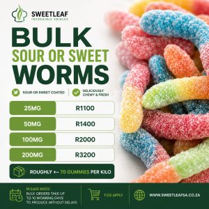 Bulk Sour or Sweet Worms